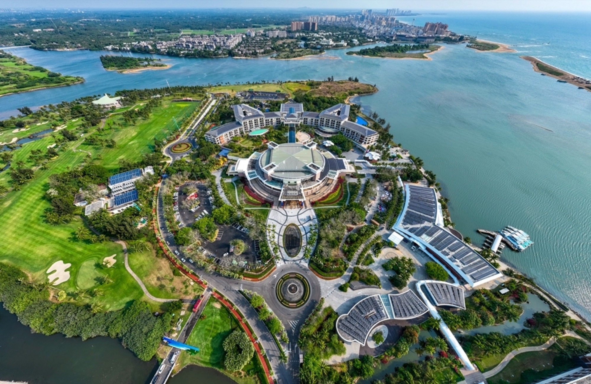 Hainan Boao cityscape