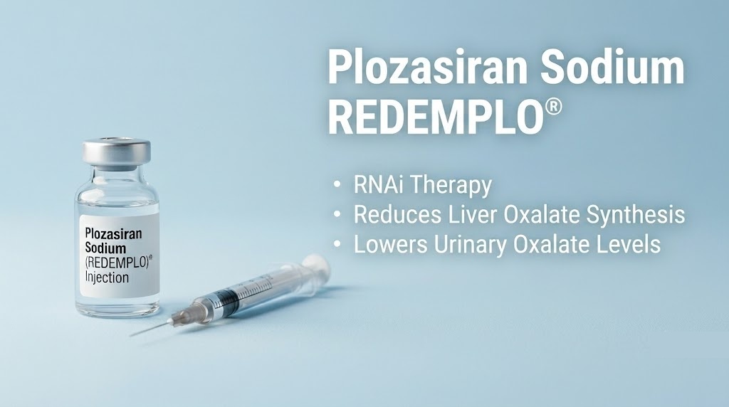 Drug image: plozasiran (REDEMPLO)