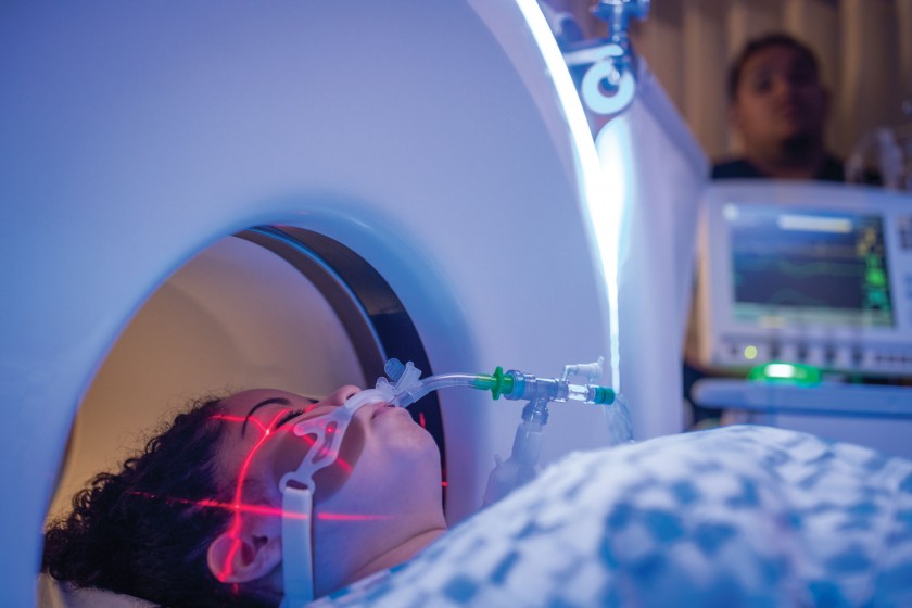 Intraoperative MRI (iMRI) with LITT Capability
