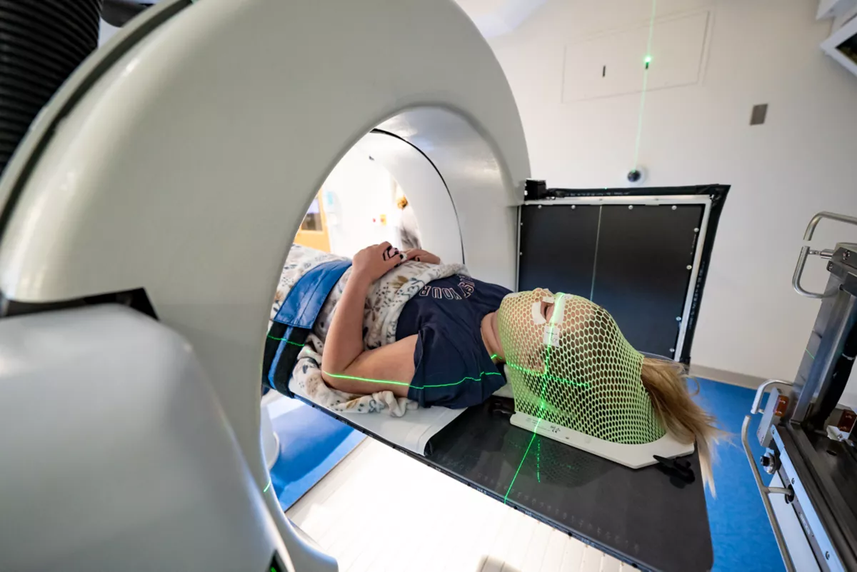 Pediatric proton therapy from age four — at one-third to one-half of US cost.